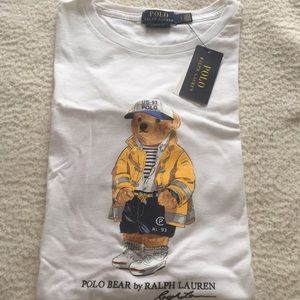 MEN’S POLO RALPH LAUREN TEDDY BEAR T-SHIRT